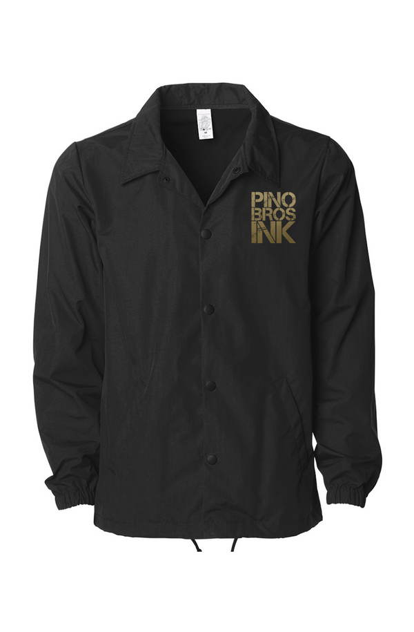 Black On Black Coaches Jacket