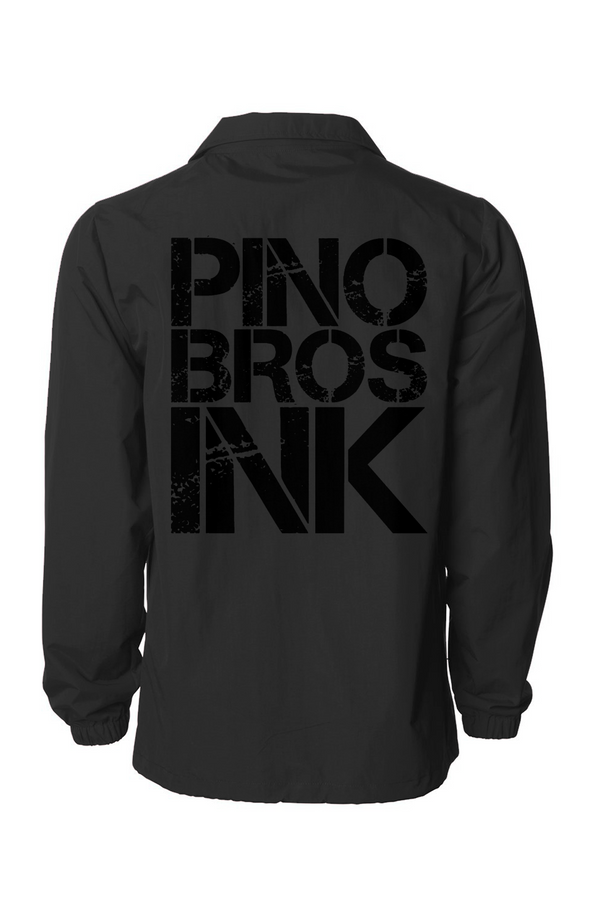 Black On Black Coaches Jacket